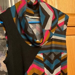 Luna Claire Sleeveless Tunic Sweater